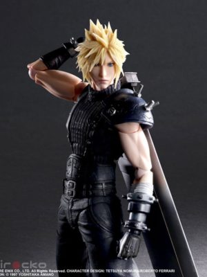 Figura Chile Tienda Juego Final Fantasy VII Remake PLAY ARTS Kai Cloud Strife
