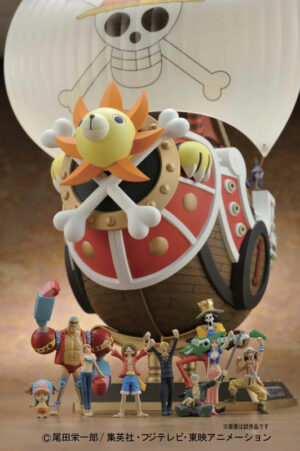 One Piece Chile Barco Thousand Sunny Go Tienda Figuras Anime Plamodel Plastic Model Kit Bandai