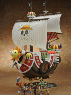 One Piece Chile Barco Thousand Sunny Go Tienda Figuras Anime Plamodel Plastic Model Kit Bandai