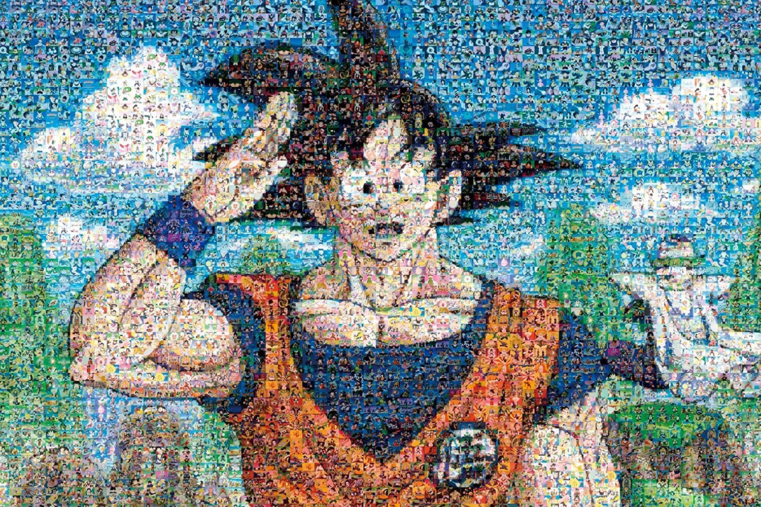 autobiografía Discutir Representación Puzzle Goku 1000 piezas Mosaico (EEC) – La tienda de richirocko – Tienda de  figuras anime de Chile