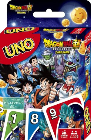 Juego de cartas mesa UNO Mattel Dragon Ball Super Tienda Figuras Anime Chile Santiago