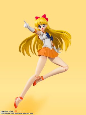 Figura S.H.Figuarts Sailor Venus Animation Color Edition Sailor Moon Tienda Figuras Anime Chile Santiago
