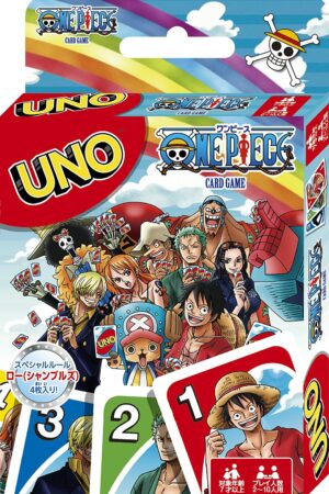 Juego de cartas mesa UNO Mattel One Piece Tienda Figuras Anime Chile Santiago