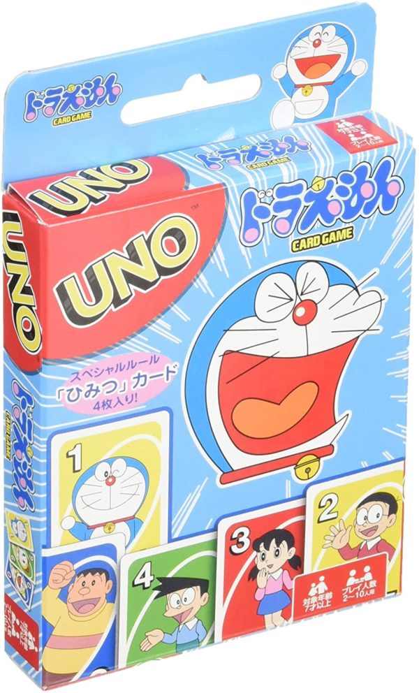 Juego de cartas mesa UNO Doraemon Tienda Figuras Anime Chile Santiago