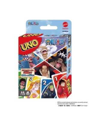 Juego de cartas mesa UNO Mattel One Piece Tienda Figuras Anime Chile Santiago