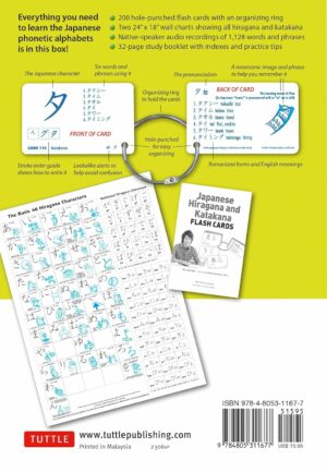 Flash Cards Hiragana Katakana 2 Flashcards Aprender Japonés Hiragana Katakana Minna no Nihongo Tienda Anime Chile Japón Santiago