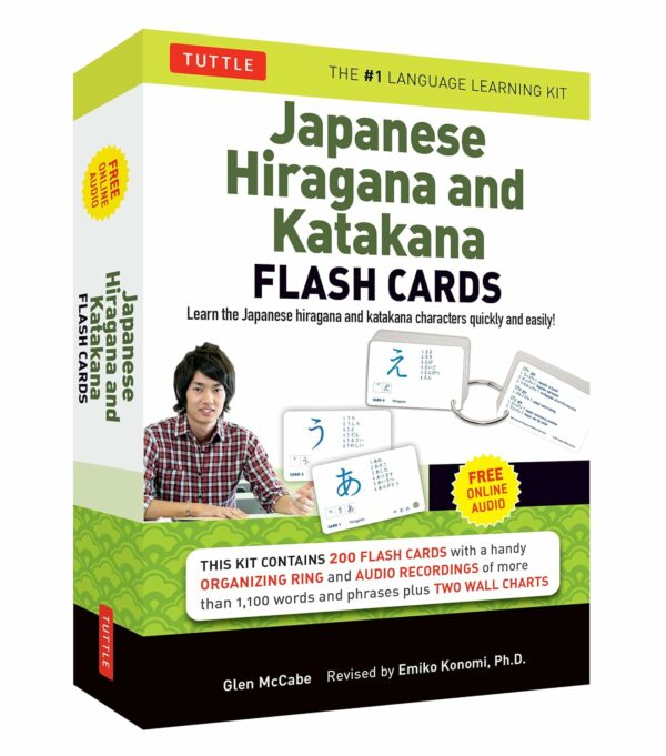 Flashcards Aprender Japonés Hiragana Katakana Minna no Nihongo Tienda Anime Chile Japón Santiago
