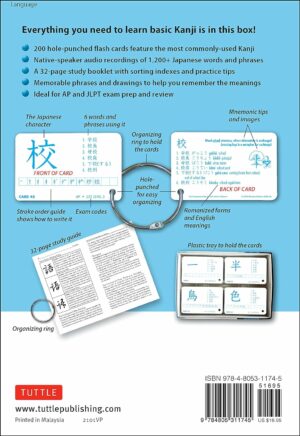 Flashcards Aprender Japonés Kanji Minna no Nihongo Tienda Anime Chile Japón Santiago