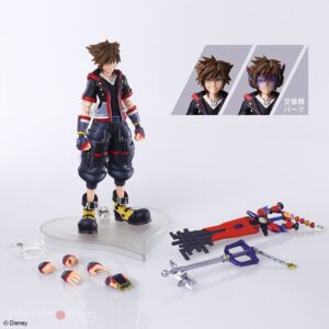 Figura KH3 KINGDOM HEARTS III BRING ARTS Sora Version 2 Tienda Figuras Anime Chile Santiago Square Enix