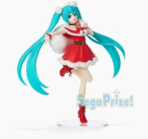 Figura SEGA Hatsune Miku Vocaloid Christmas Navidad Santa Tienda Figuras Anime Chile Santiago