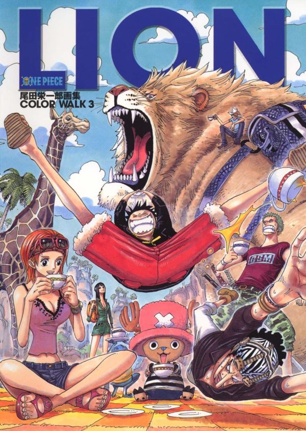 Artbook One Piece Tiger Color Walk Tiger Tienda Figuras Anime Chile Santiago