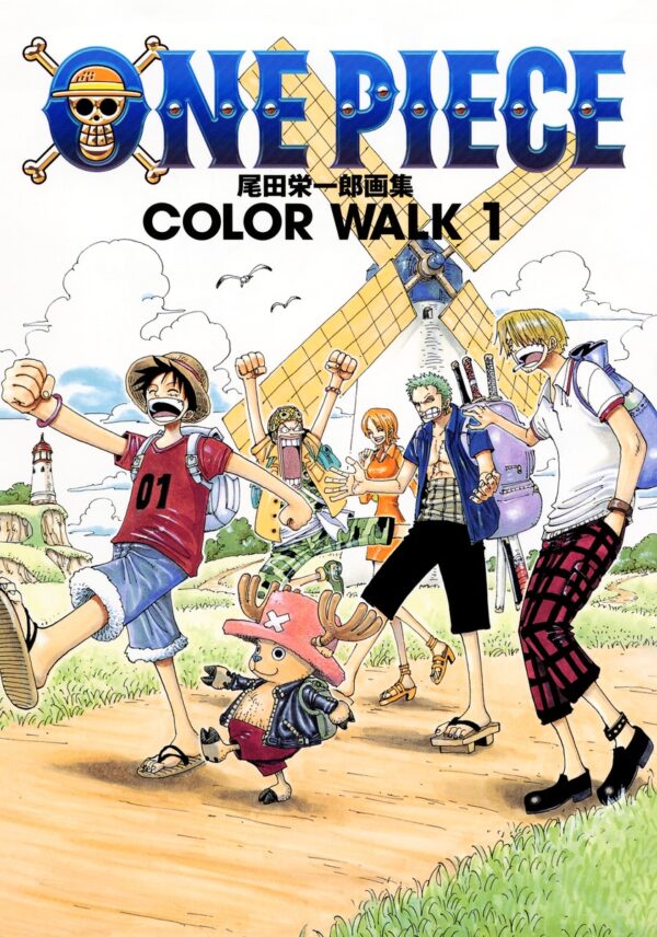 Artbook One Piece Color Walk Tienda Figuras Anime Chile Santiago