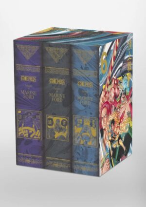 Manga One Piece Box Marine Ford Japonés Tienda Figuras Anime Chile Santiago