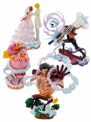 Figura One Piece Log Box Re Birth Whole Cake Big Mom Katakuri Luffy Sanji Pudding Tienda Figuras Anime Chile Santiago