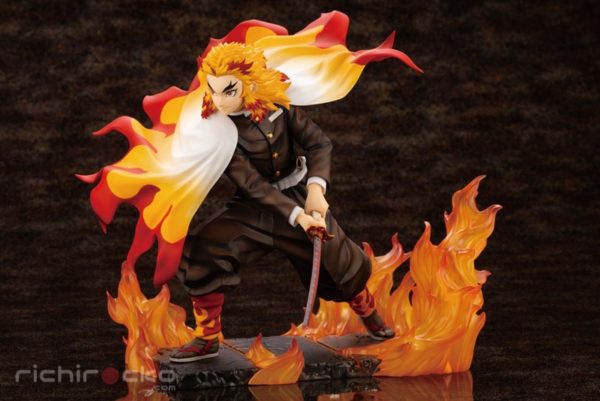 Figura ARTFX J Demon Slayer: Kimetsu no Yaiba Kyojuro Rengoku 1/8 Tienda Figuras Anime Chile Santiago