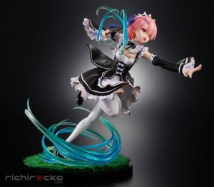 Figura KDcolle Re:ZERO Ram Battle with Roswaal Ver. 1/7 Tienda Figuras Anime Chile Santiago