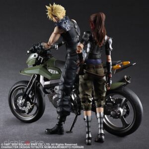 Figura Final Fantasy VII Remake PLAY ARTS Kai Jessie Cloud Bike SET Tienda Figuras Anime Chile Santiago
