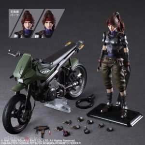 Figura Final Fantasy VII Remake PLAY ARTS Kai Jessie Bike SET Tienda Figuras Anime Chile Santiago