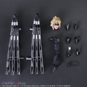 Figura FINAL FANTASY VII ADVENT CHILDREN PLAY ARTS Kai Cloud Strife Fenrir Tienda Figuras Anime Chile Santiago