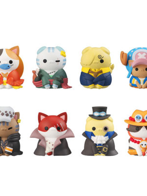 Figura MEGA CAT PROJECT ONE PIECE Nyan Piece Meow! I'll Become the Pirate King, Meow! 8Pack BOX Tienda Figuras Anime Chile Santiago