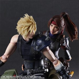 Figura Final Fantasy VII Remake PLAY ARTS Kai Jessie Cloud Bike SET Tienda Figuras Anime Chile Santiago