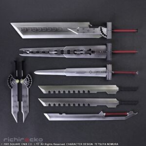 Figura FINAL FANTASY VII ADVENT CHILDREN PLAY ARTS Kai Cloud Strife Fenrir Tienda Figuras Anime Chile Santiago