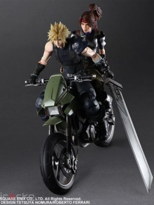 Figura Final Fantasy VII Remake PLAY ARTS Kai Jessie Cloud Bike SET Tienda Figuras Anime Chile Santiago