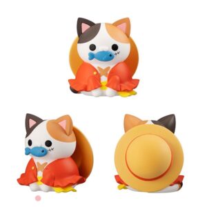 Figura MEGA CAT PROJECT ONE PIECE Nyan Piece Meow! I'll Become the Pirate King, Meow! 8Pack BOX Tienda Figuras Anime Chile Santiago