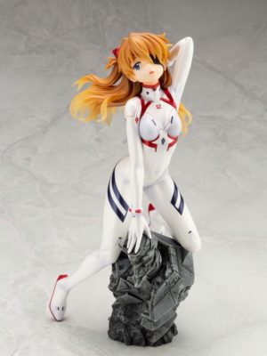 Figura Evangelion: 3.0+1.0 Thrice Upon a Time Asuka Langley Shikinami White Plugsuit ver. Tienda Figuras Anime Chile Santiago