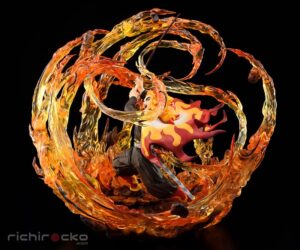 Figura Demon Slayer Kimetsu no Yaiba Kyojuro Rengoku DX Ver. 1/8 Tienda Figuras Anime Chile Santiago