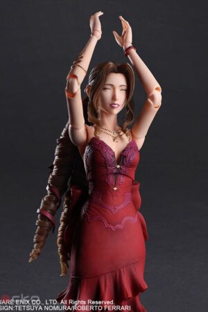 Figura Final Fantasy VII Remake PLAY ARTS Kai Aerith Gainsborough -Dress Ver.- Tienda Figuras Anime Chile Santiago