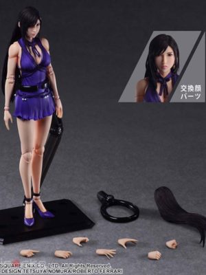 Figura Final Fantasy VII Remake PLAY ARTS Kai Tifa Lockhart -Dress Ver.- Tienda Figuras Anime Chile Santiago