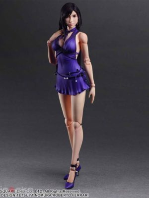 Figura Final Fantasy VII Remake PLAY ARTS Kai Tifa Lockhart -Dress Ver.- Tienda Figuras Anime Chile Santiago
