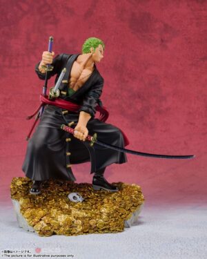 Figura Figuarts ZERO Roronoa Zoro - WT100 Commemoration Eichiro Oda New Illustration 100 Famous Views and Pirates- "ONE PIECE" Tienda Figuras Anime Chile Santiago