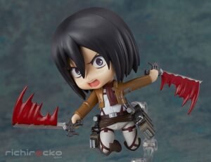 DD957052-801E-4900-9FA7-8A25106859E8 Figura Nendoroid Attack on Titan Mikasa Ackerman Tienda Figuras Anime Manga Chile Santiago
