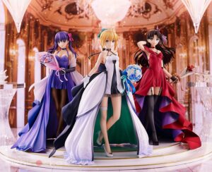 Figura Fate/stay night Saber Rin Tohsaka Sakura Matou -15th Celebration Dress Ver.- Premium Box 1/7 Figure Tienda Figuras Anime Manga Chile Santiago