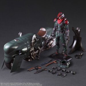 Final Fantasy VII REMAKE PLAY ARTS KAI Elite Motorcycle Security Officer Set Square Enix Tienda Figuras Anime Chile