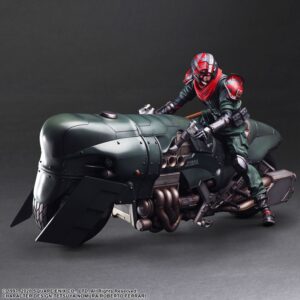 Final Fantasy VII REMAKE PLAY ARTS KAI Elite Motorcycle Security Officer Set Square Enix Tienda Figuras Anime Chile