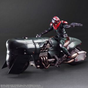 Final Fantasy VII REMAKE PLAY ARTS KAI Elite Motorcycle Security Officer Set Square Enix Tienda Figuras Anime Chile