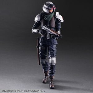 Final Fantasy VII REMAKE PLAY ARTS KAI Security Officer Square Enix Tienda Figuras Anime Chile