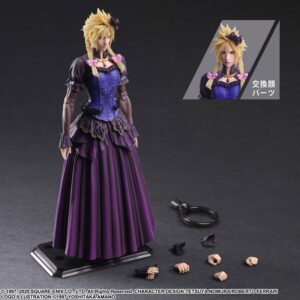 PLAY ARTS Kai Cloud Strife -Dress Ver.- Final Fantasy VII Square Enix Tienda Figuras Anime Chile