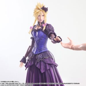 PLAY ARTS Kai Cloud Strife -Dress Ver.- Final Fantasy VII Square Enix Tienda Figuras Anime Chile