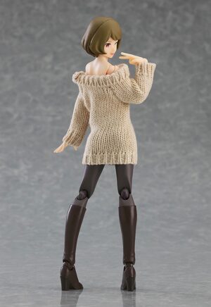 figma Styles figma Female body (Chiaki) with Off-the-Shoulder Sweater Dress Max Factory Tienda Figuras Anime Chile