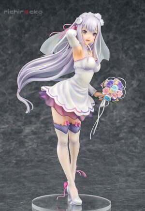 39EE8B3A-DBB9-4CF3-ADB2-CE94230563D3 Emilia Wedding Ver. 1/7 Re:Zero Phat Company Tienda Figuras Anime Chile