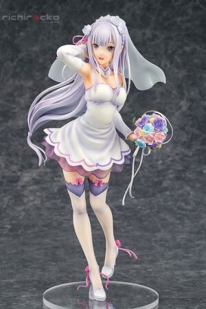 Emilia Wedding Ver. 1/7 Re:Zero Phat Company Tienda Figuras Anime Chile