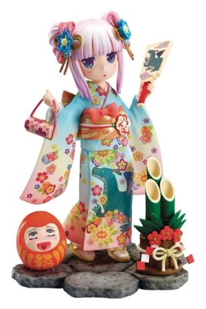 Kanna -Finest Kimono- 1/7 Kobayashi-san Chi no Maid Dragon FuRyu Tienda Figuras Anime Chile