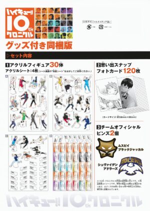 Haikyuu!! 10th Chronicle Book Chile
