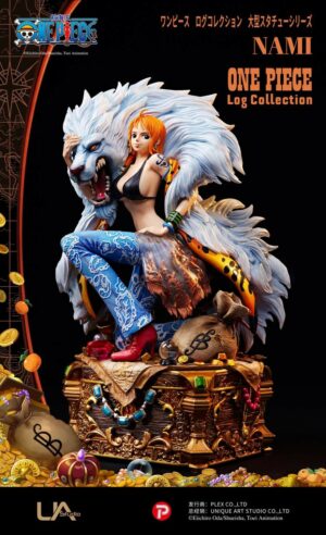 Figura Resina One Piece Nami Unique Art Studio Chile