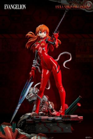 2873453 Figura Resina Evangelion Asuka Langley Unique Art Studio Chile