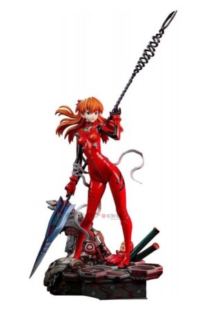 Figura Resina Evangelion Asuka Langley Unique Art Studio Chile
